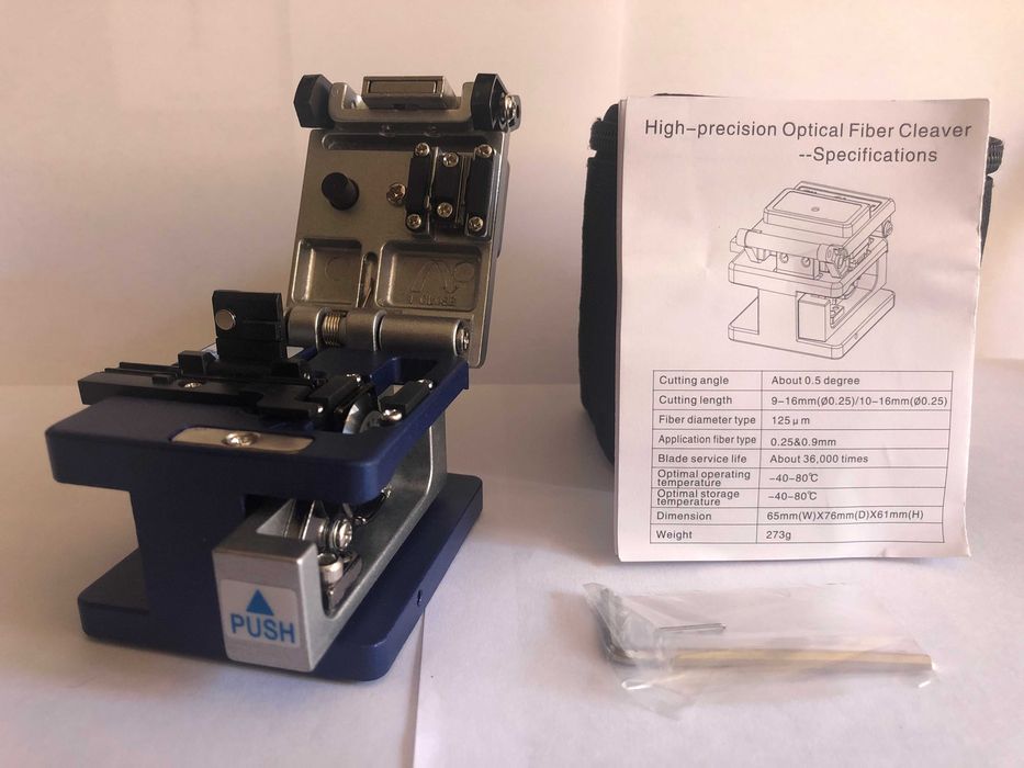 Cleaver Fibra ótica - Máquina de corte NOVA