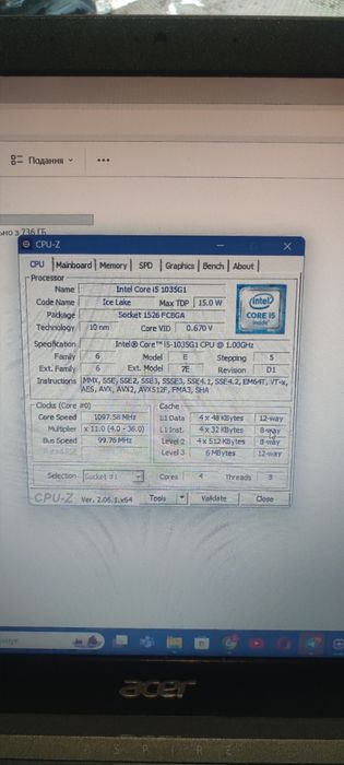 Ноутбук Acer Aspire 3 A315-57/ 15,6" FHD/ Intel Core i5 1035G1