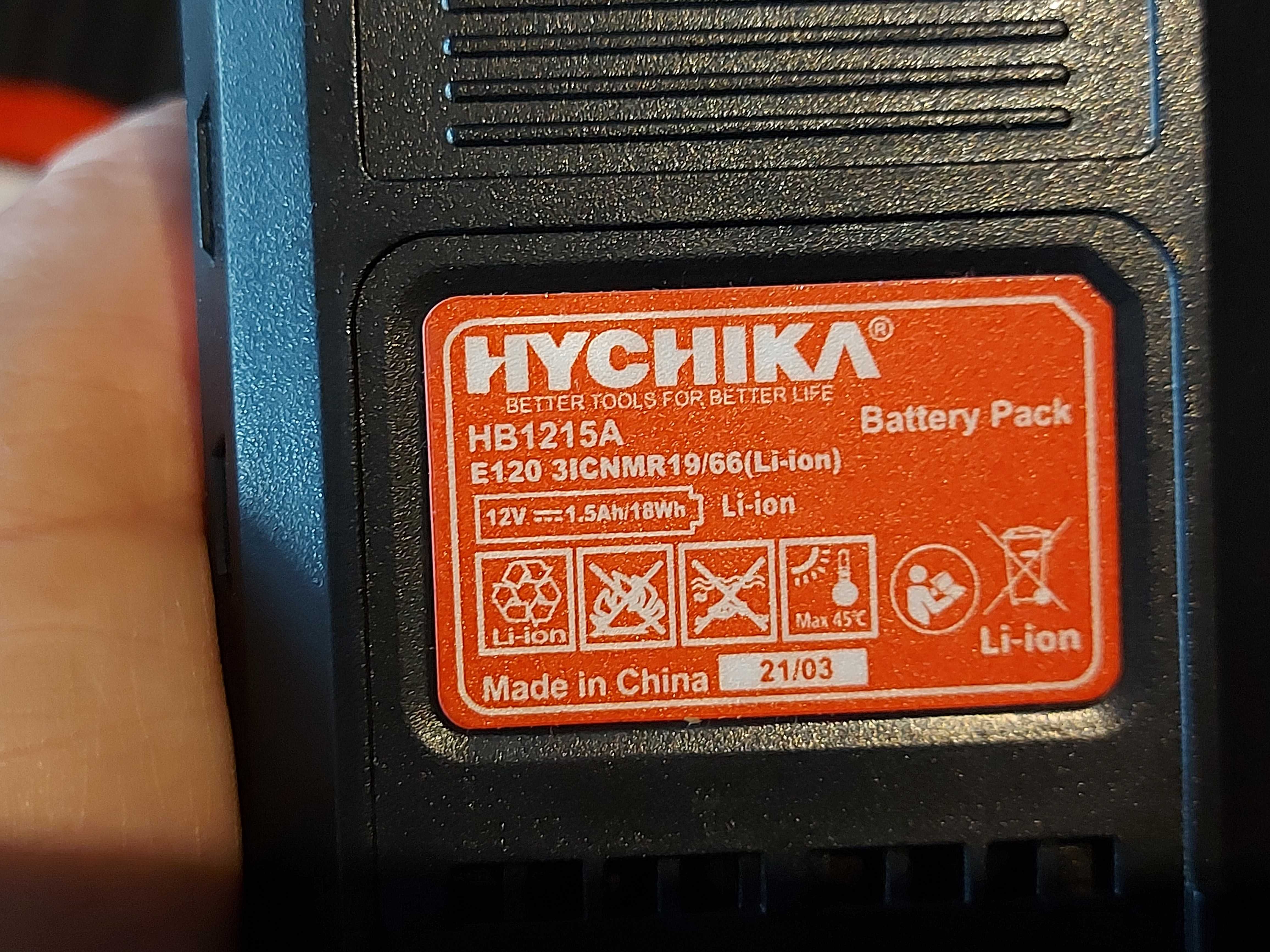 HYCHIKA CD190 Wiertarka wkrętarka akumulatorowa 12V