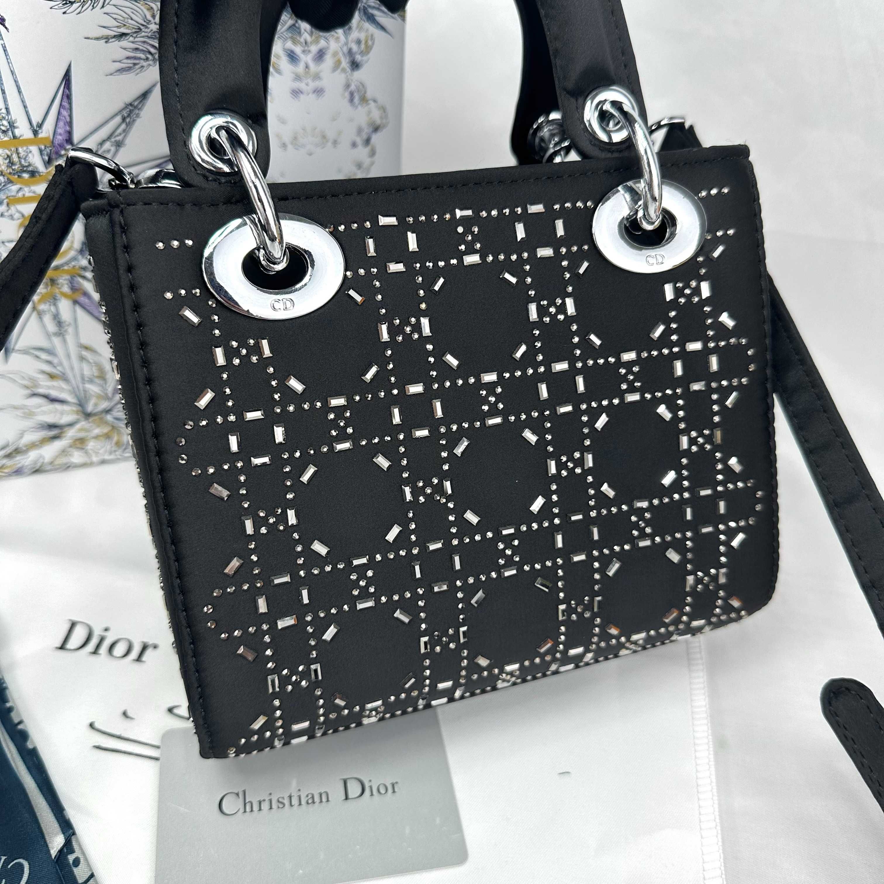 Christian Dior Lady Dior Mini Satin