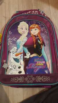 Śliczny plecak Kraina lodu Elsa i Anna