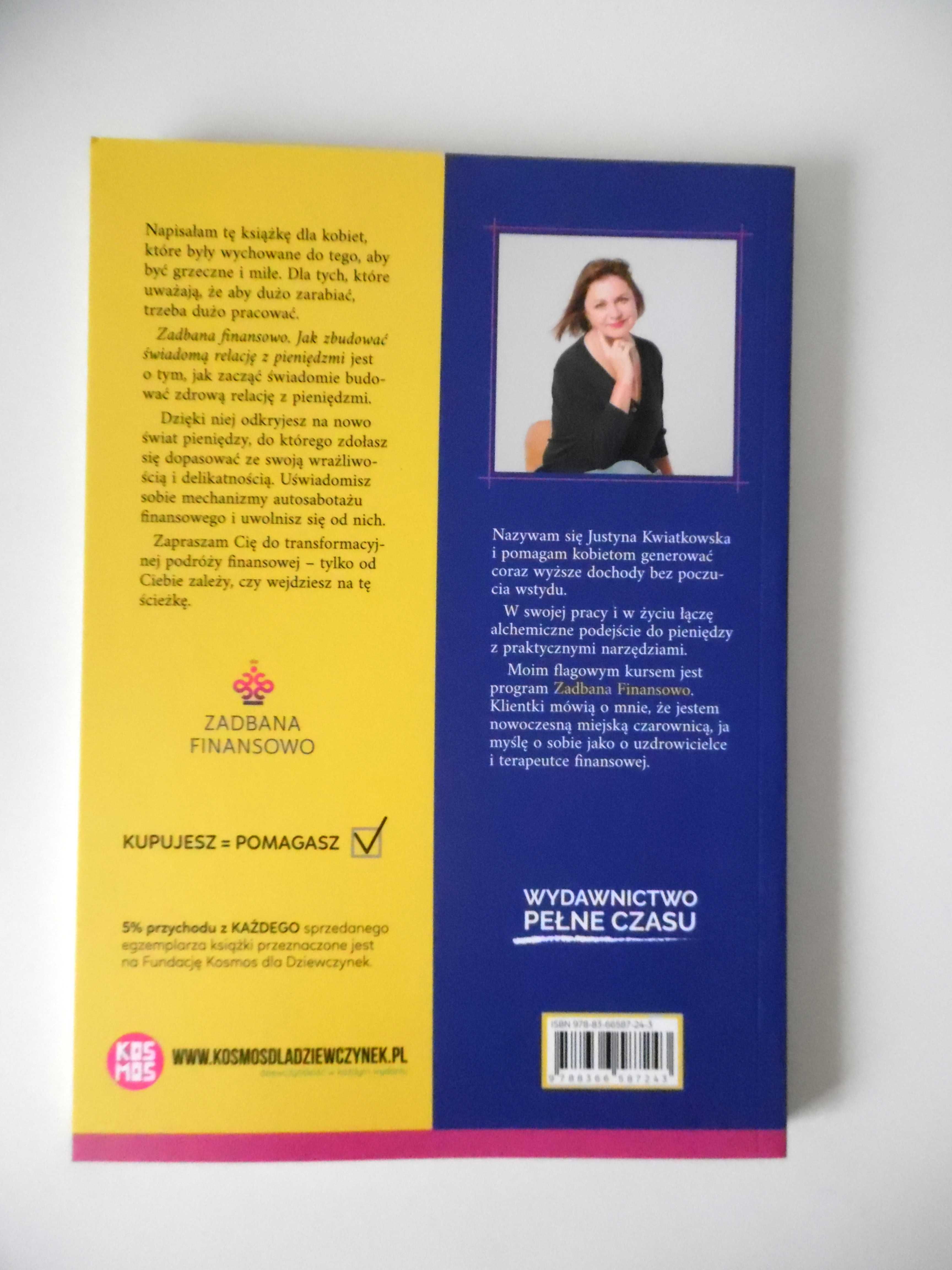 Książka Zadbana Finansowo Justyna Kwiatkowska