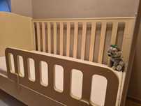Łóżeczko dziecięce MEBLIK Baby Wanilia 140x70