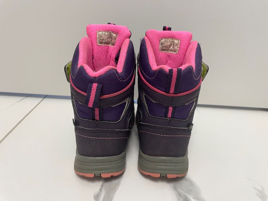 Зимние термосапоги B&G сапоги стелька 17.5см зимові чоботи ботинки