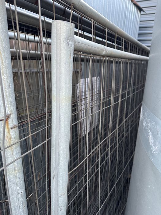 Ogrodzenie tymczasowe 50 m Używane TANIO 15 paneli  budowlane OCYNK