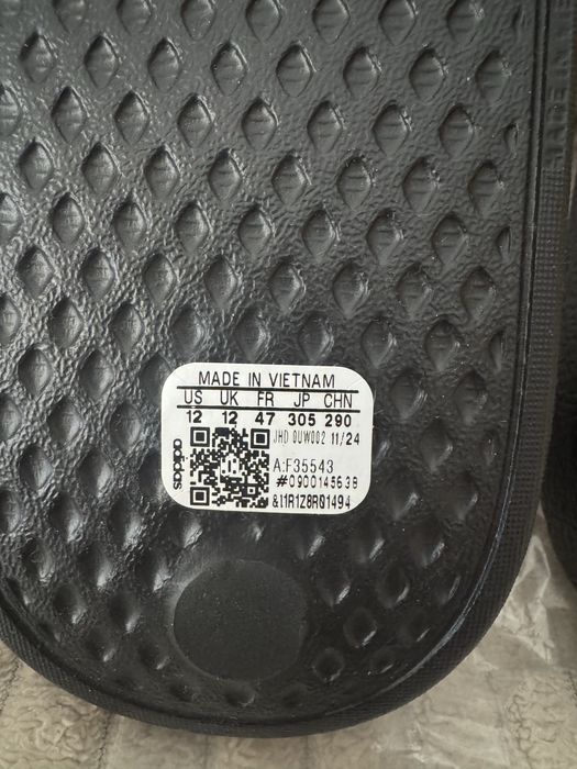 Чоловічі шльопанці Adidas, нові, 12US (на ногу 28,5-29см), оригінал