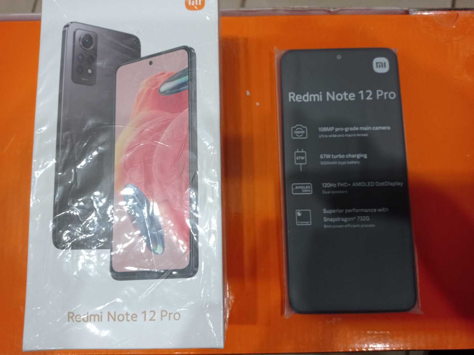 Xiaomi Redmi Note 12 Pro 8/256GB Graph. Gray NFC офиц. верс UA -12 мес