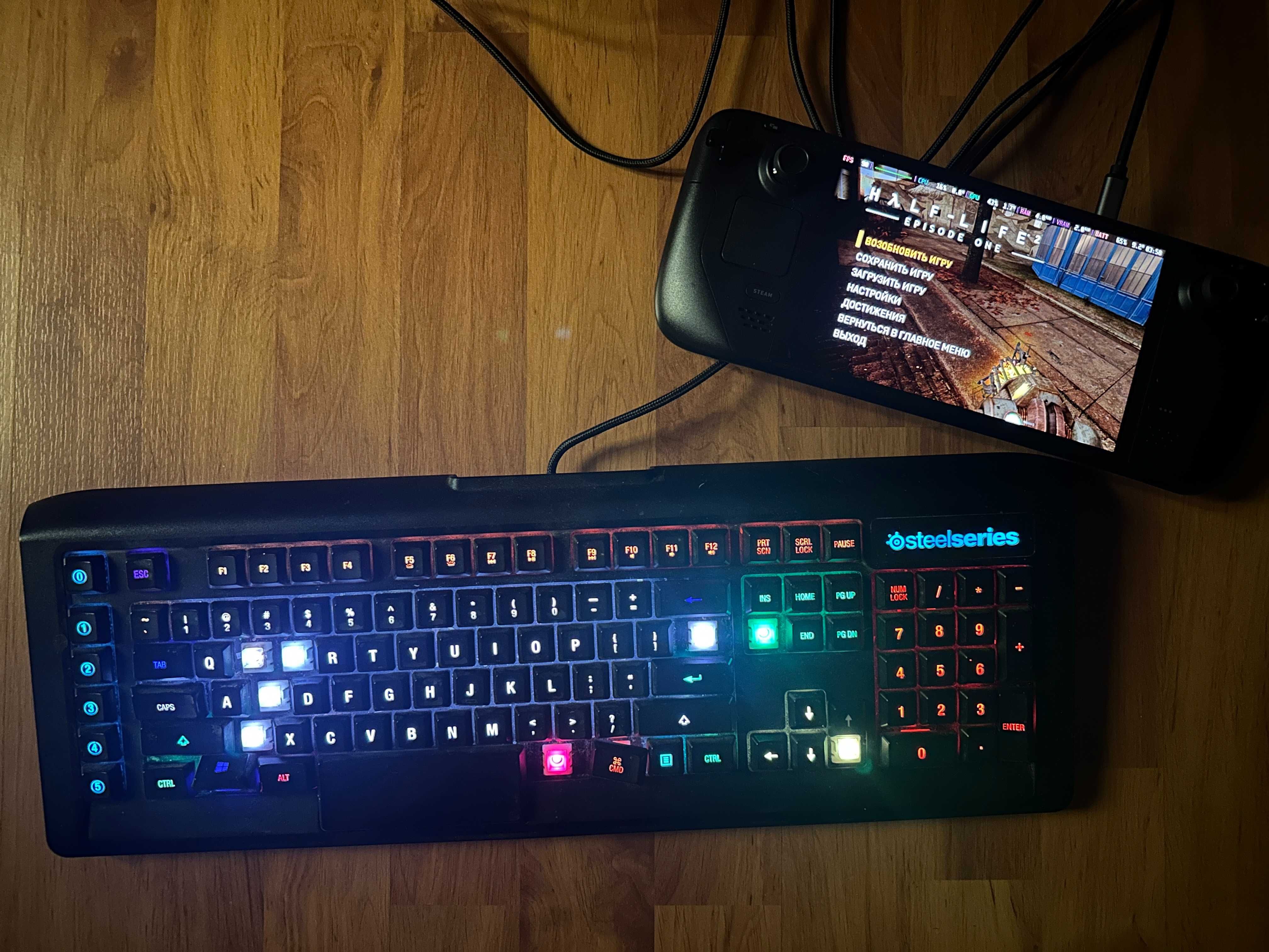 Клавиатура геймерская | Steelseries APEX M800 | Б/У