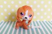 Littlest Pet Shop LPS unikatowy pies Beagle #301