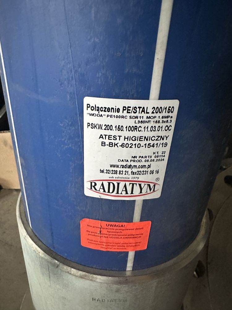 Rury PE w odcinkach 2,5m