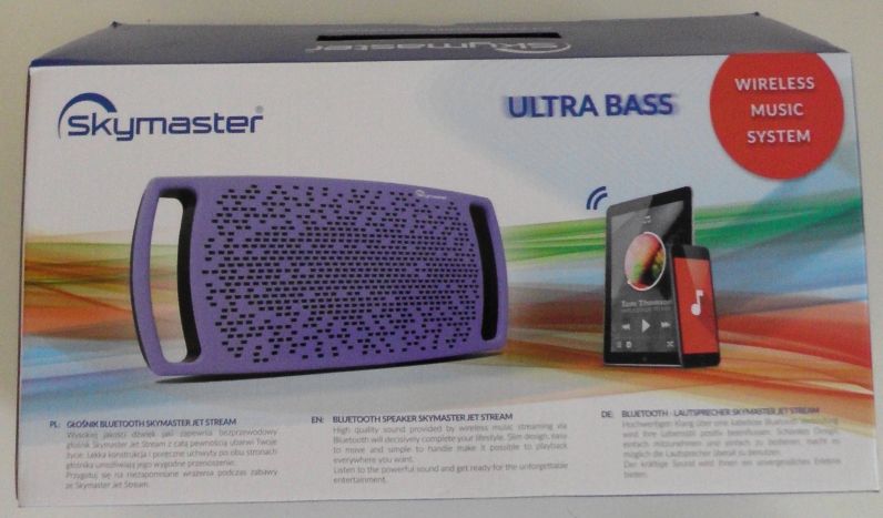 Głośnik Bluetooth SkyMaster Jet Stream Radio USB aux