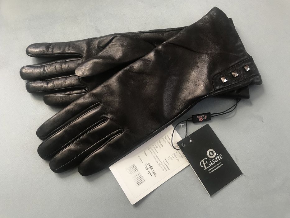 Рукавички кожані жіночі