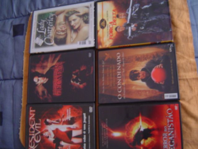 6 filmes em DVD Variados