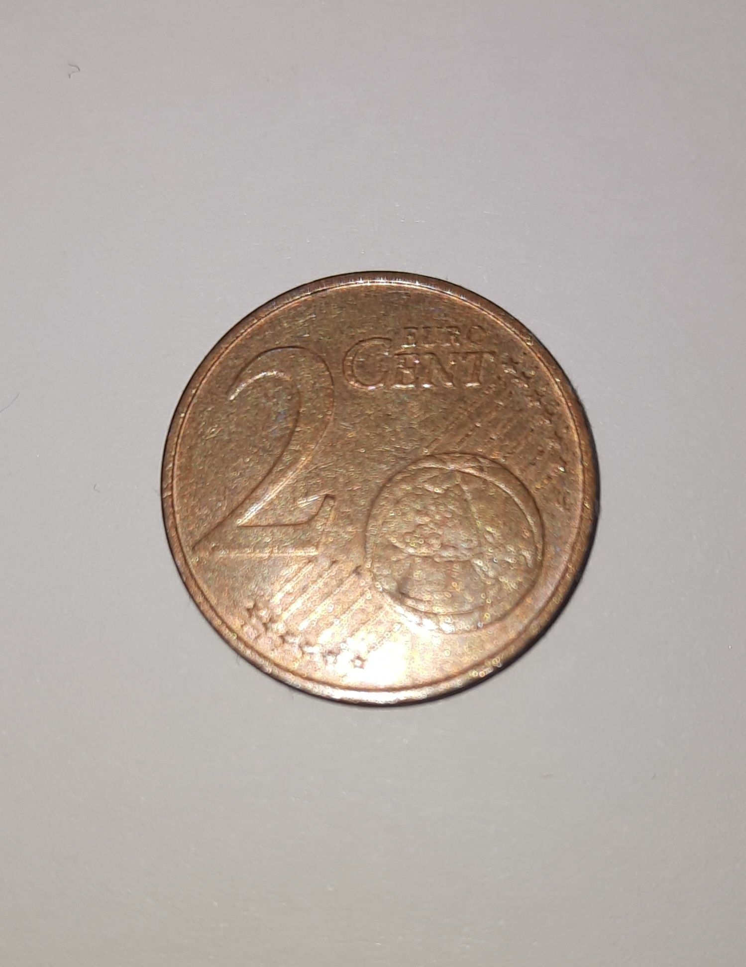 Moedas de colecção em bom estado de conservação.