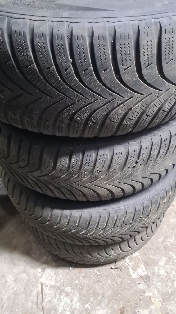 Alufelgi 16" BMW 5x120 Dunlop 225/55 R16 Zimowe Opony Zima