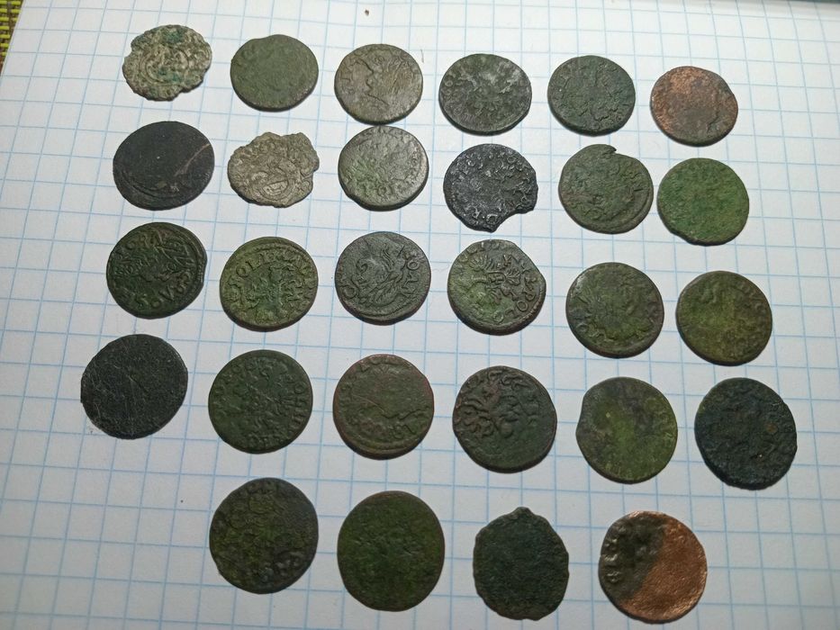 Монети Речі Посполитої Боратинки (соліди, шеляги)