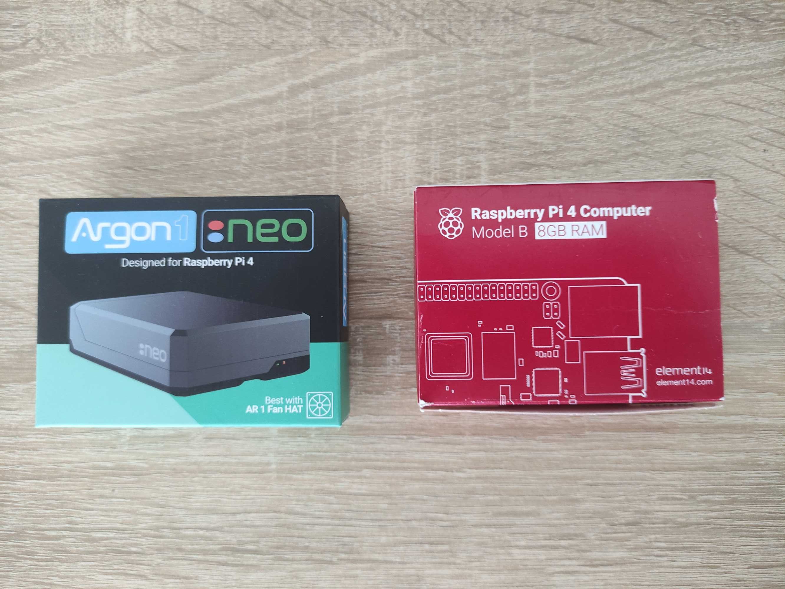 Raspberry Pi 4 8Gb, БЖ 5В 3А, камера Raspberry Pi, корпус Argon NEO