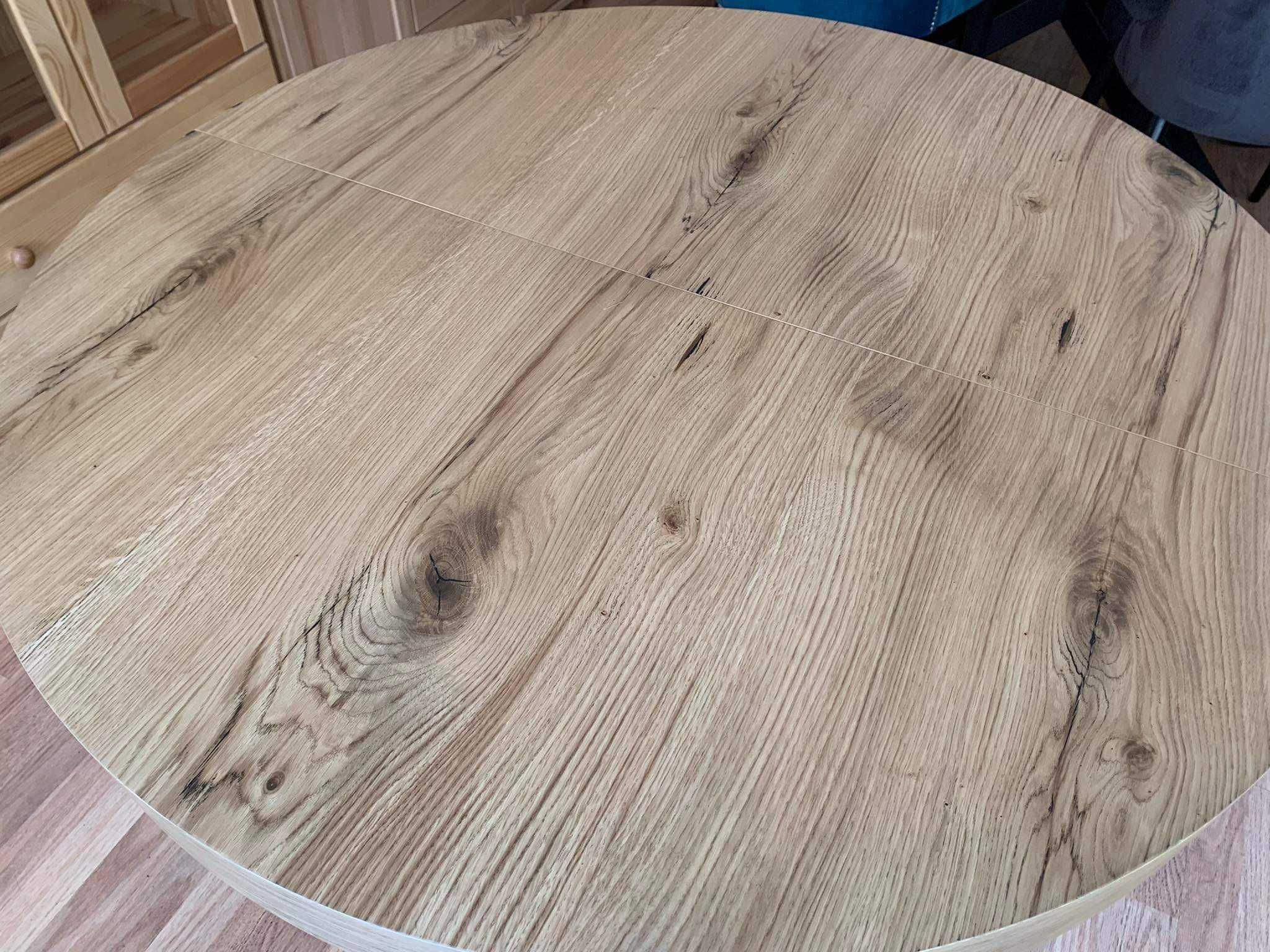 Stół dębowy loft 210 cm rozkładany