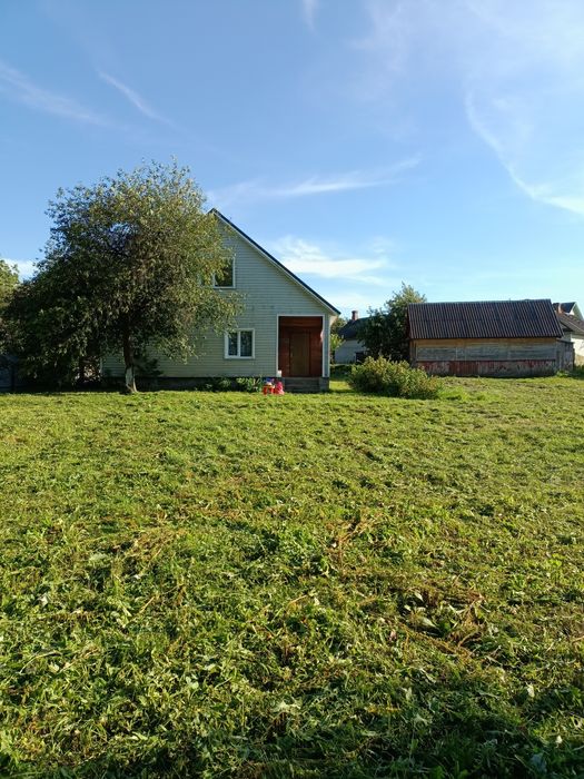 Будинок з гарною ділянкою