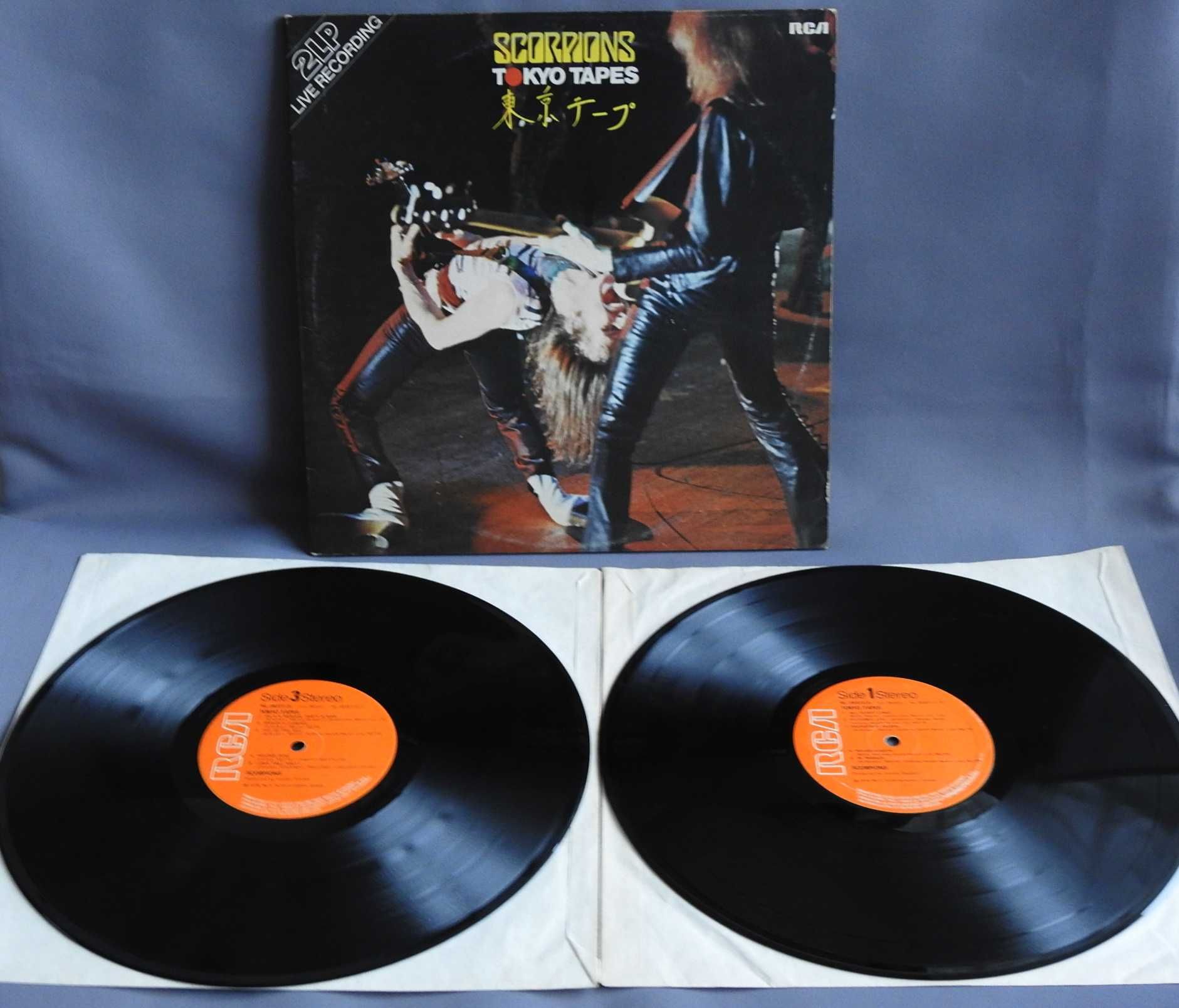 Scorpions Tokyo Tapes LP UK пластинка 1978 1press NM Британия оригинал