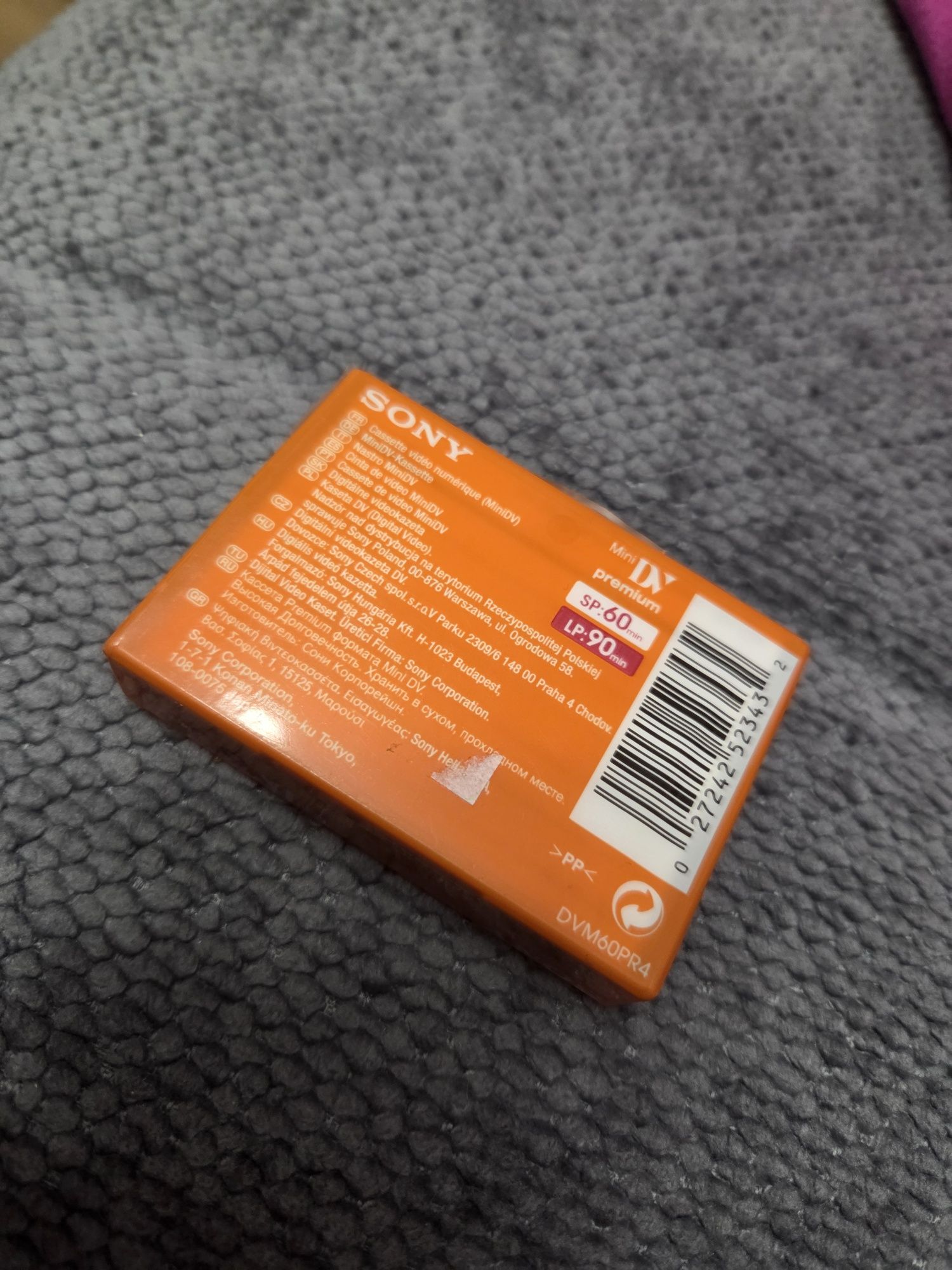 Nowa kaseta Sony DV premium