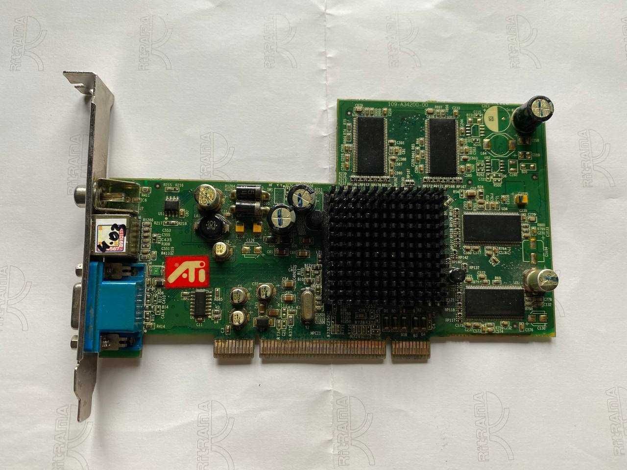 ATI Radeon 9250 9200 PCI робоча раритетна лакована