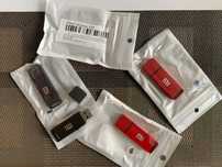 USB Flash накопитель Xiaomi 8 Gb Black + Red Металл Корпус