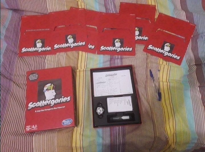 Jogo de tabuleiro Novo estado Scattegories