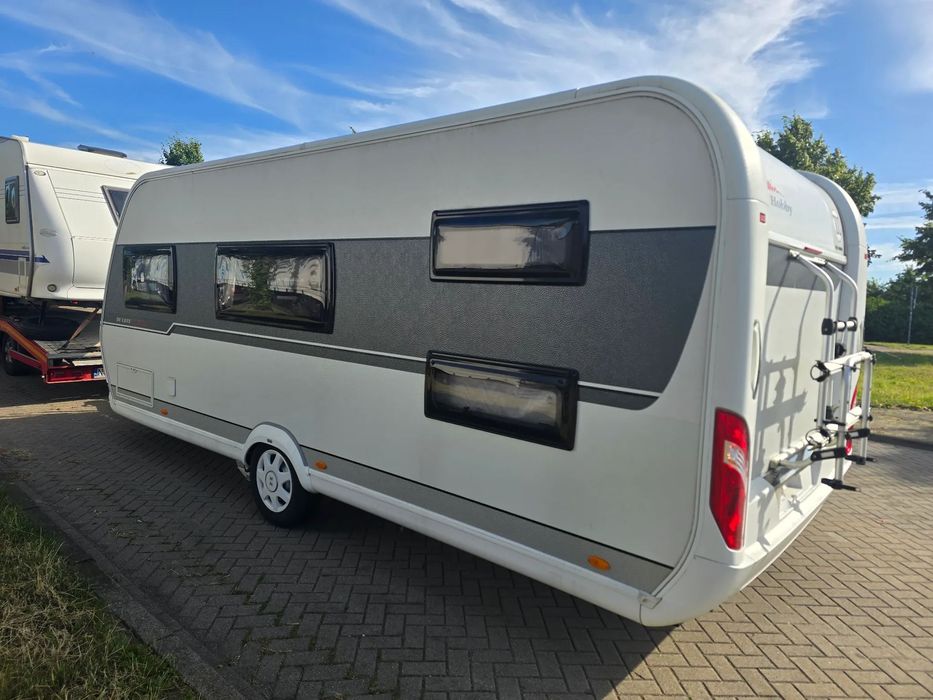 Hobby jak nowa 545 kmf piętrowa 3 sypialnie 6 osób namiot mover PRYSZNIC nie 560 kmfe  jak nowa piętrow HOBBY 545 kmf przyczepa kempingowa MOVER NAMIOT kmfe