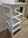Ikea Hemnes regał biały 84cm