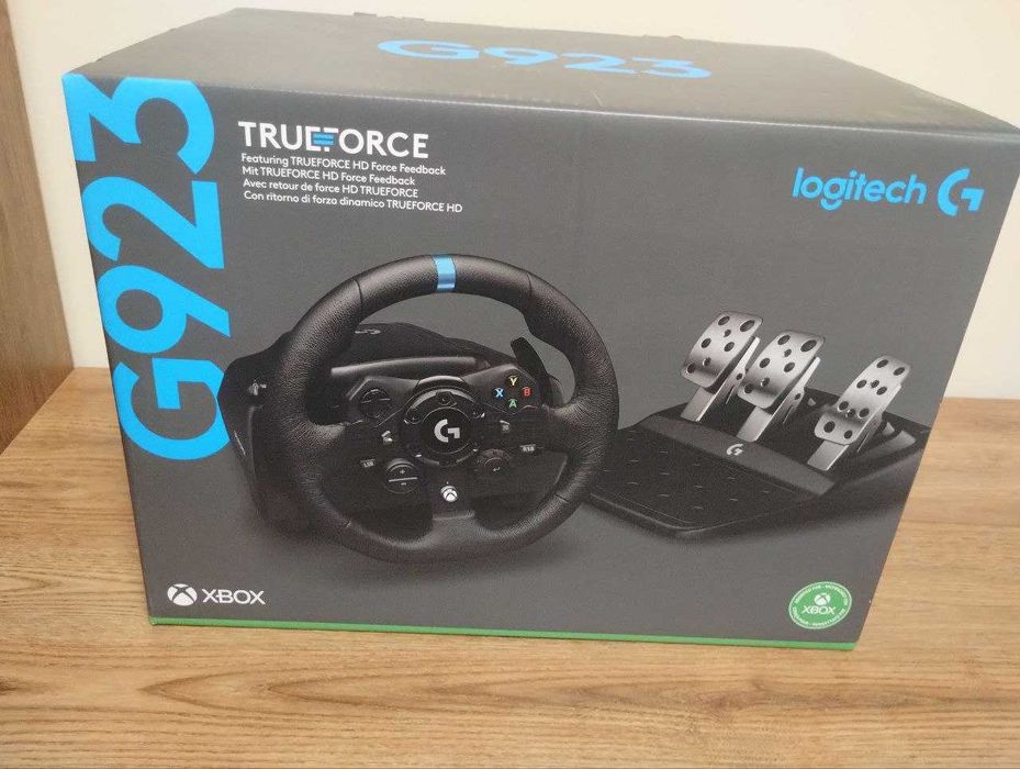 Руль Logitech  G923 + КПП стан як новий