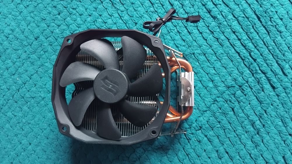Aktywne chlodzenie procesora wentylator sinentium pc spartan 4