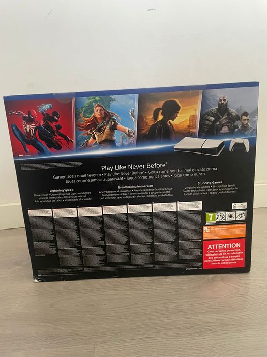 PS5 nova (fechada), 1TB versão digital