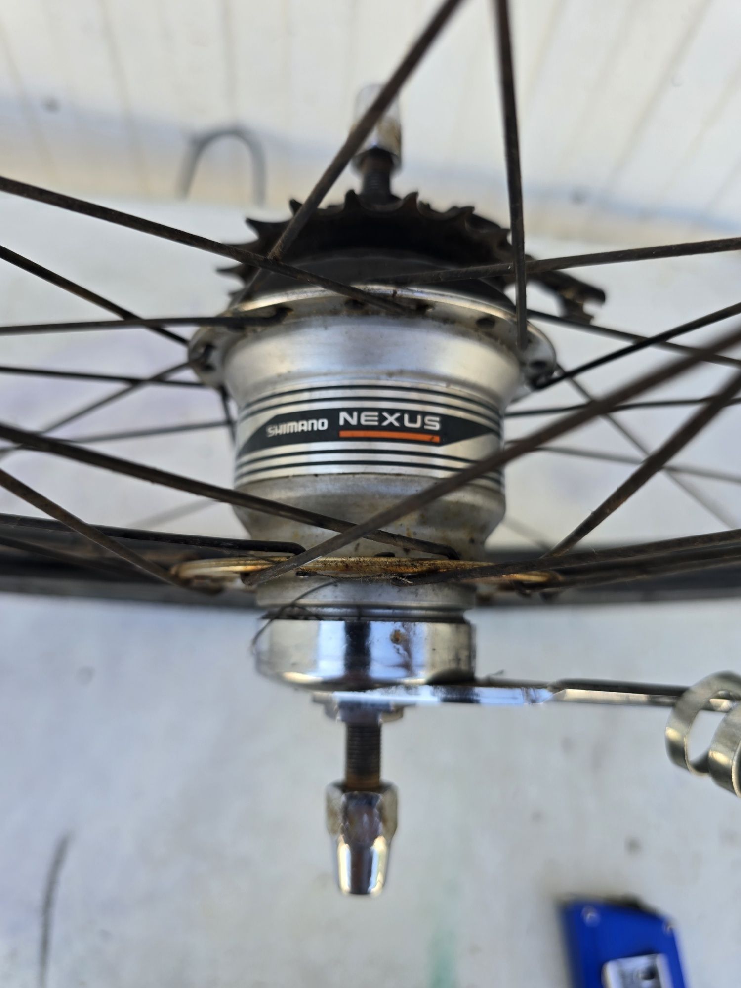 Koło rowerowe tylne 7 biegów shimano nexus-28 cali