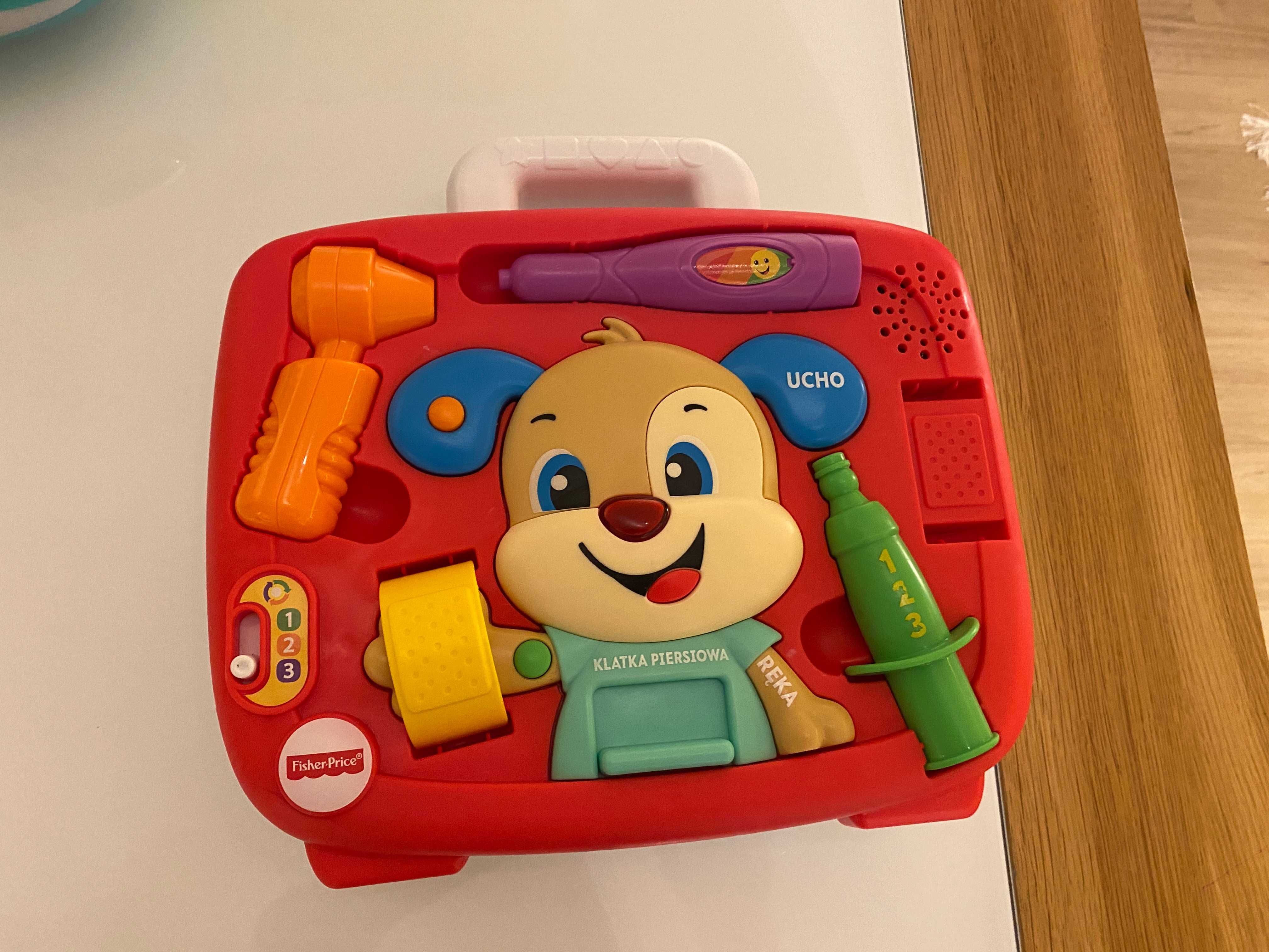 Fisher-Price, Szczeniaczek u lekarza, zabawka interaktywna