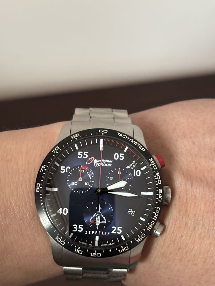 Zegarek meski Zeppelin Eurofighter  SET 7298M-3-SET
