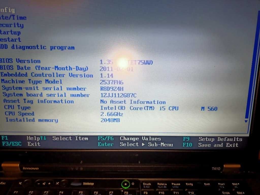 Lenovo ThinkPad T410 - i5