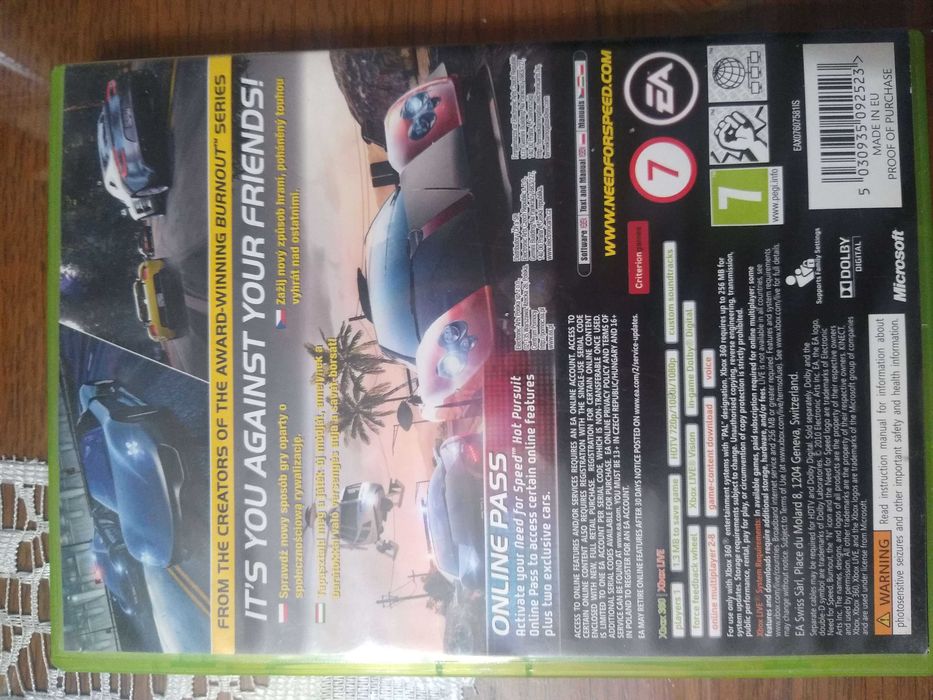 Gra Xbox 360 Need For Speed Hot Pursuit PL