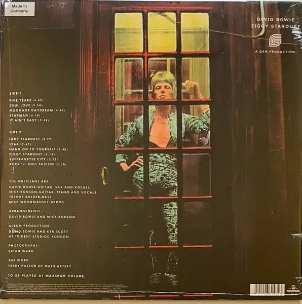 David Bowie – The Rise And Fall Of Ziggy Stardust And The Spiders