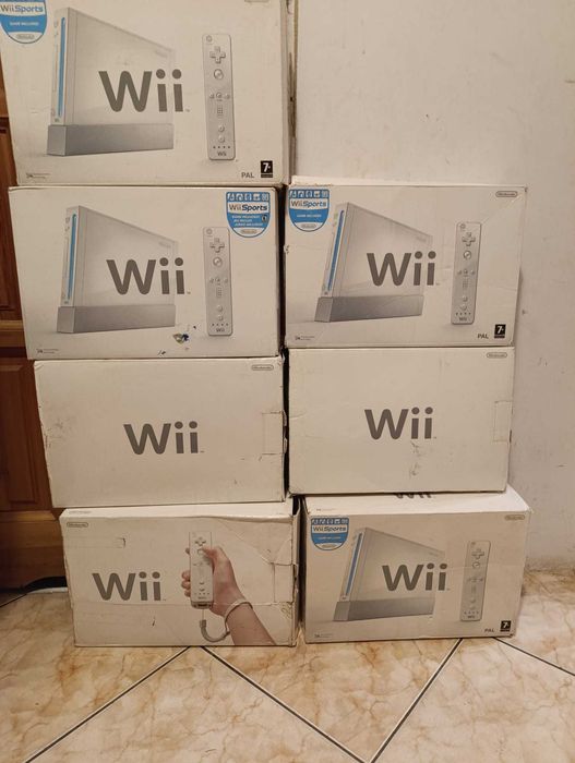 Kolekcja kartonów do Nintendo Wii