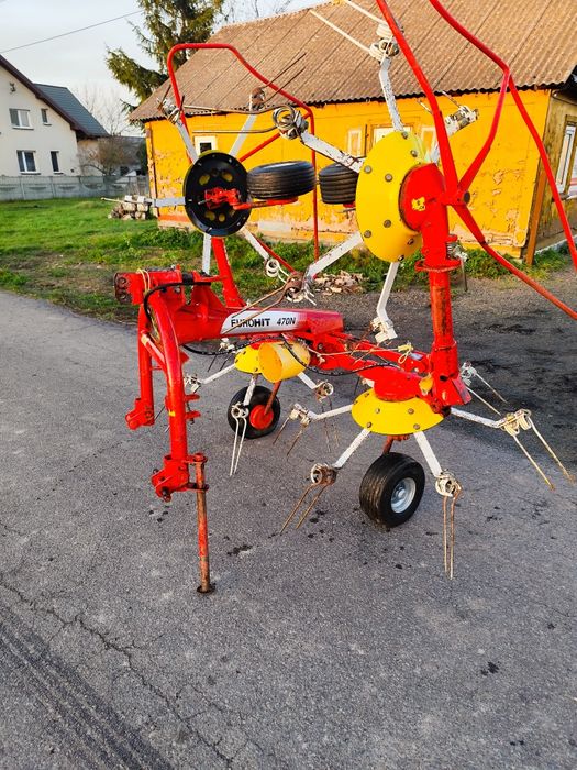 Przewracarka Przetrząsarka POTTINGER EUROHIT 470N super stan