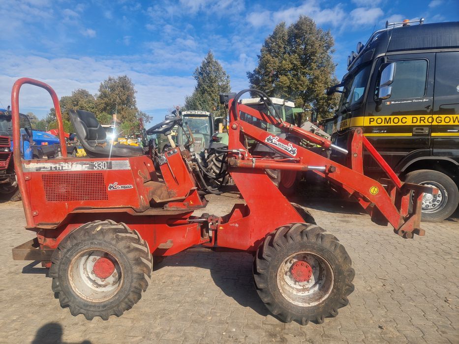 Schaffer 330 ładowarka przegubowa Weidemann silnik Kubota miniładowark