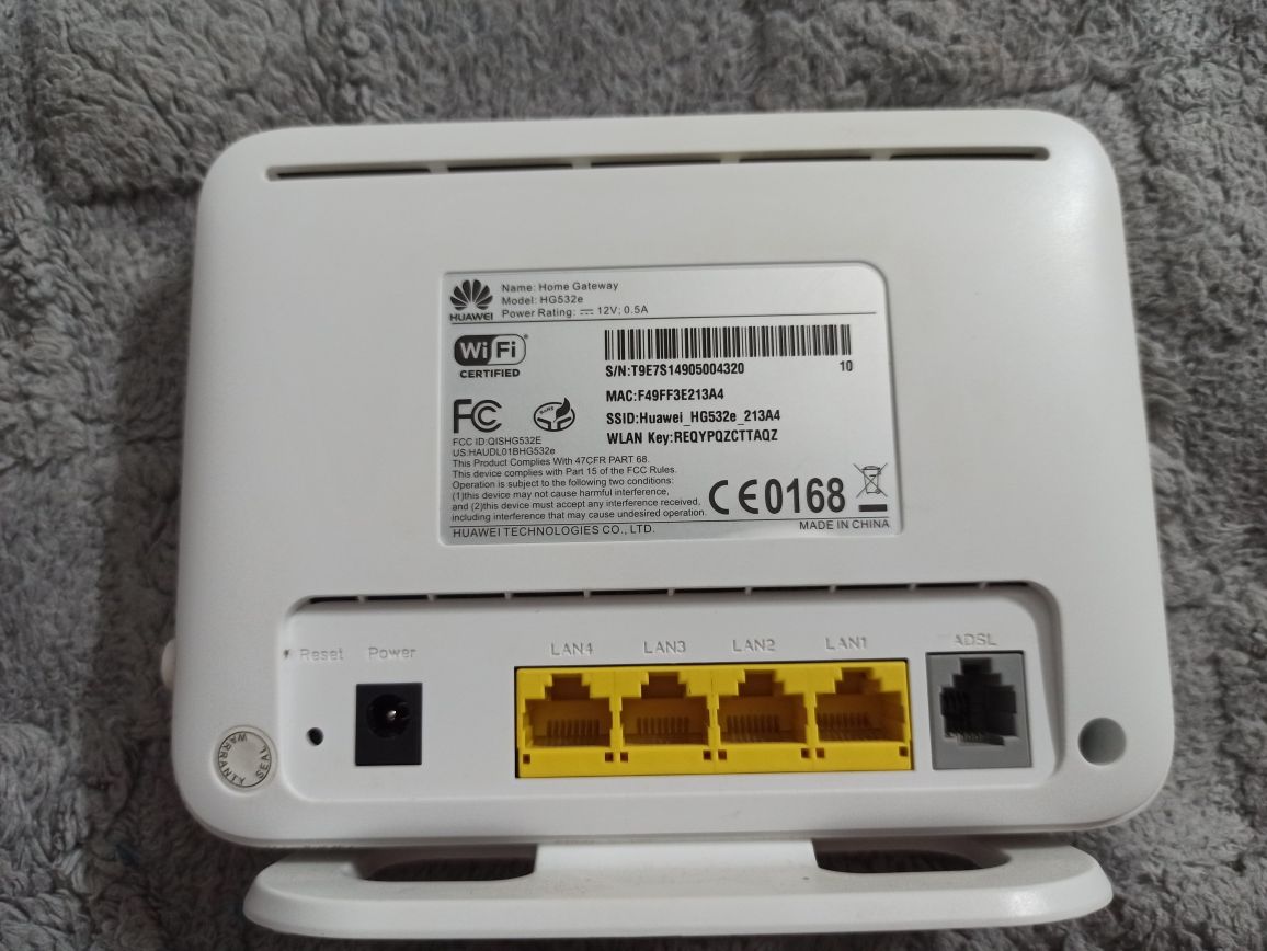 Модем роутер Huawei hg532e