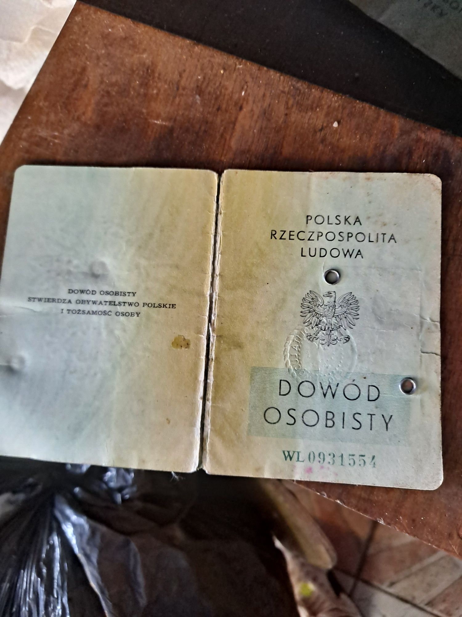 Dowód osobisty PRL