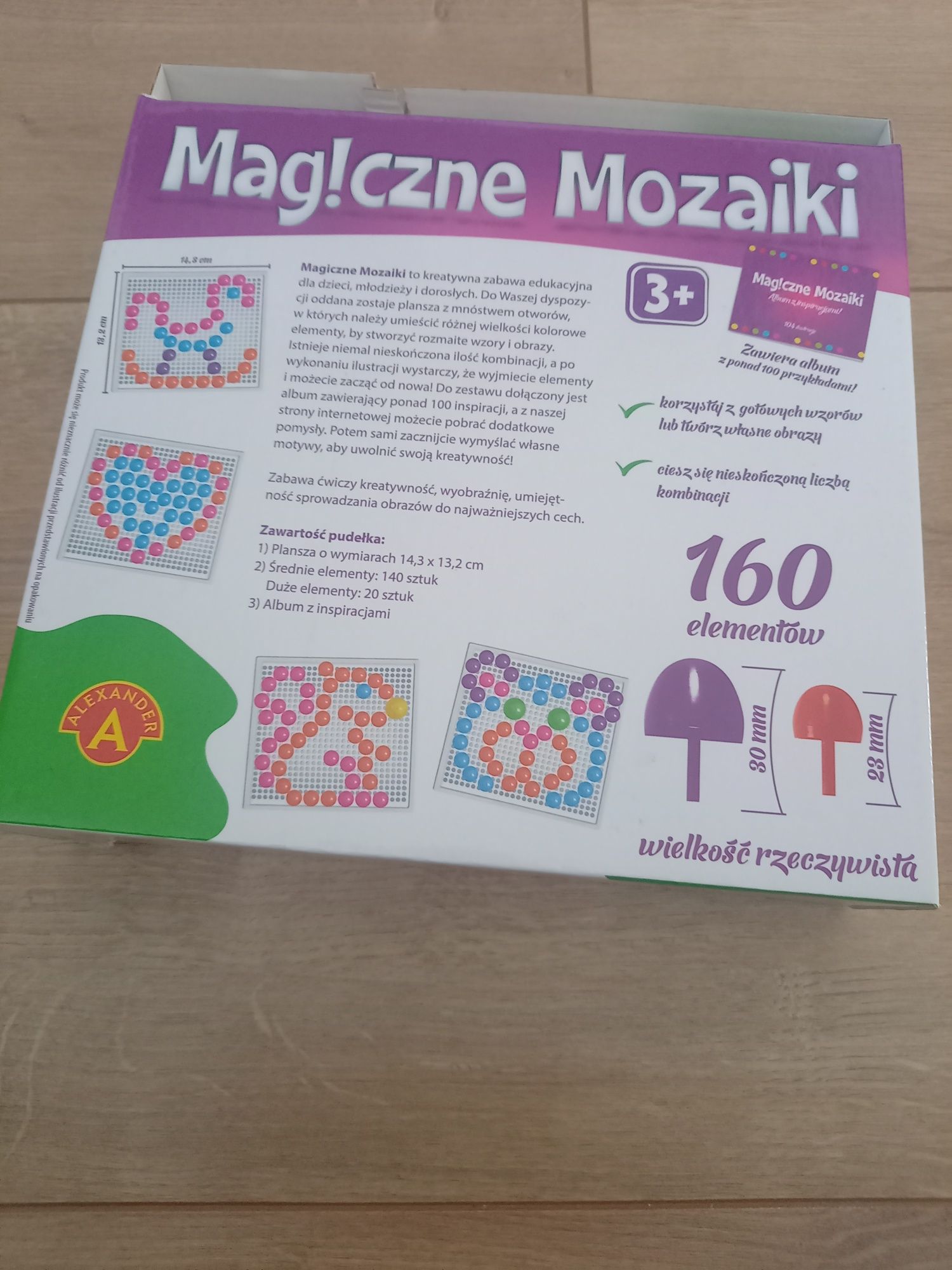 Magiczne mozaiki 160 elementów