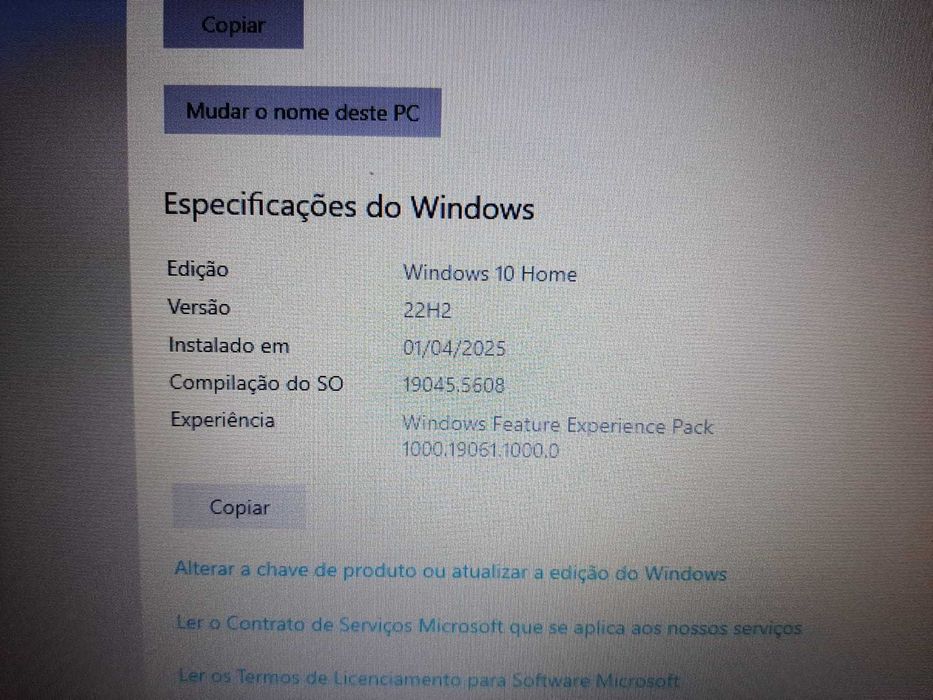 Vendo PC HP de 2019