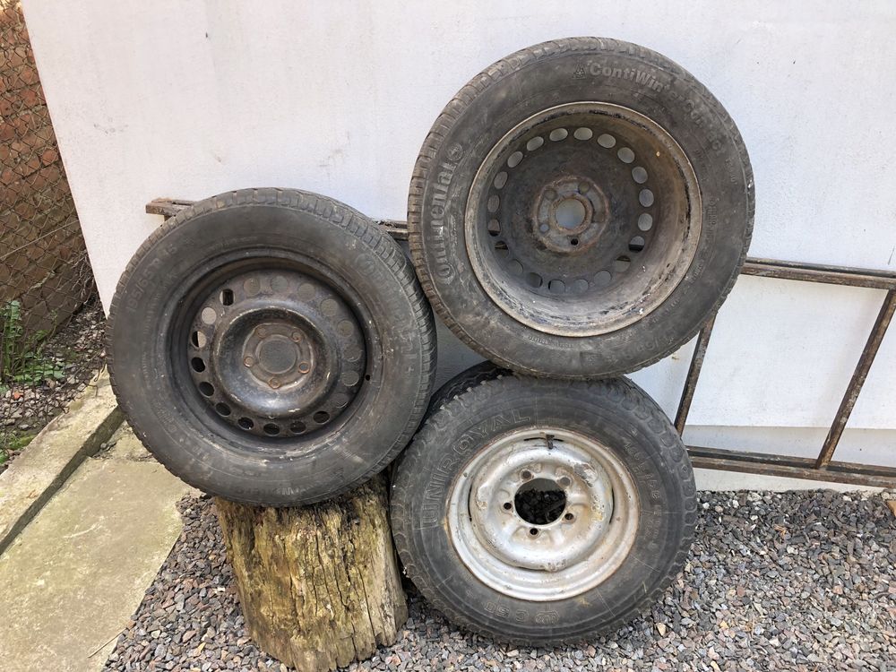 Колеса з дисками на фіру диск колесо гума