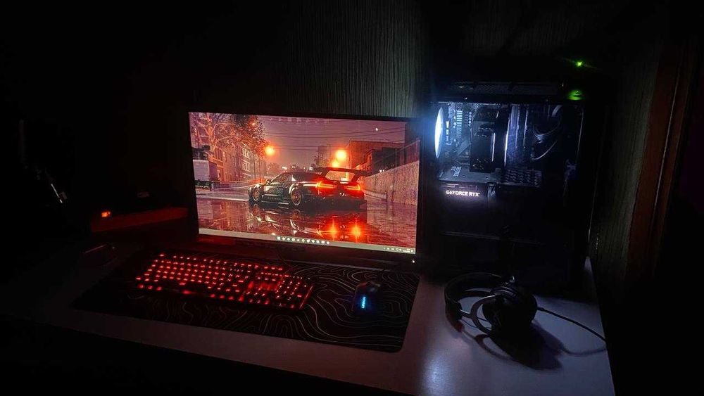 Продається ігровий ПК + Монітор + Мікрофон (повний комплект)