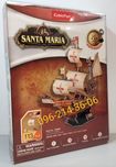 Конструктор-головоломка 3D пазл корабль Santa Maria Санта Мария 113д.