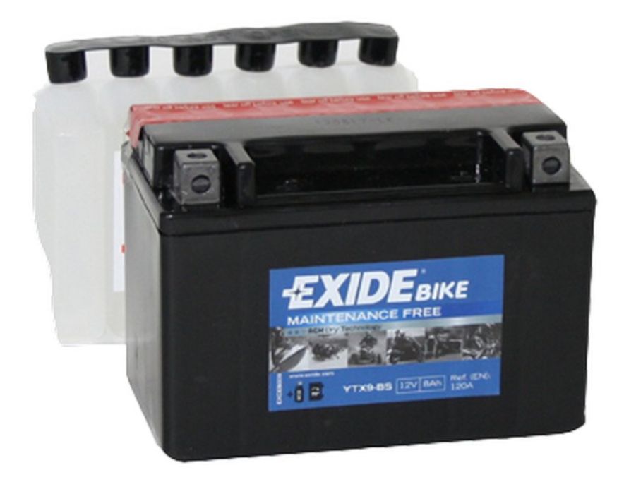 Akumulator motocyklowy EXIDE YTX9-BS 12V 8Ah